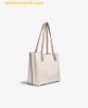  Túi Tote COACH Color Block Leather Willow Tote Chalk Multi One C0691 Trắng Cream 
