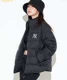  Áo Khoác Phao MLB Basic Mega Logo Short Padding NY 3ADJB0726-50BKS Đen 