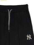  Quần Dài Ống Suông MLB Women's Varsity Sweater Wide Pants NY (Black) 3FPTV0344-50BKS 