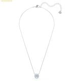  Dây Chuyền Swarovski Una necklace Sparkling Dance Round cut, Blue, Rhodium plated 5279425 