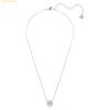  Dây Chuyền Swarovski Una necklace Round cut, Blue, Rhodium plated 5279425 