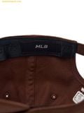  Mũ Lưỡi Trai MLB Basic Small Logo Unstructured Ball Cap Cleveland Guardians Brown 3ACPB074N-45BRD 
