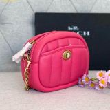  Túi Đeo Chéo Quilties Coach Camera Bag C4814 Pink 