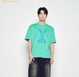  Áo Phông ADLV Solo Rabbit Alien Short Sleeve T-Shirt Xanh Mint 