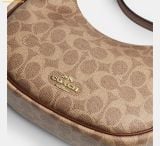  Túi Đeo Xách Coach Emily Shoulder Bag In Signature Canvas Brown 