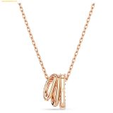  Dây Chuyền, Vòng Cổ Swarovski Hyperbola pendant Mixed cuts, White, Rose gold-tone plated 5701494 