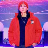  Áo Khoác Phao MLB Megalogo Parka Boston Red Sox 3ADJB1126-43RDS 