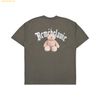 Áo Phông ADLV Gold Chain Bear Doll Short Sleeve T-Shirt Nâu
