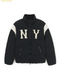  Áo Khoác Phao MLB Varsity Shoulder Colorblock Coopers Heavyweight Short Padding NY (Black) 3ADJV1146-50BKS 