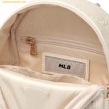  Balo Mini MLB Pu Embo Mini Backpack Monogram Series New York Yankees 7ABKM036N-50CRS white 