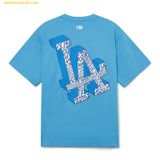  Áo Phông MLB Illusion Clipping LA Dodgers Tshirt 3ATSU2033-07ABD 