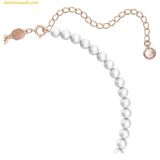  Dây Chuyền, Vòng Cổ Swarovski Stella Necklacestar, White, Rose Gold-Tone Plated 5645381 