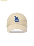  Mũ Lưỡi Trai MLB Ace Unstructured Ball Cap LA Dodgers - SKU: 3ACP6601N-07BGS - Beige 