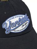  Mũ Lưỡi Trai MLB Street Oval Cursive Unstructured Ball Cap New York Yankees 3ACPV016N-50BKS Đen 
