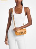  Túi Đeo Vai Michael Kors Soho Convertible Pochette Crossbody Small Honey Wheat 