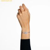  Vòng Tay, Lắc Tay Swarovski Swarovski Gema Bangle Flower White Rhodium plated 5644681 