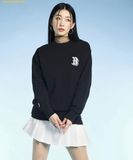  Áo Sweat MLB Cube Monogram Big Logo Overfit Man-to-Man BOS (Black) 3AMTM0131-43BKS 