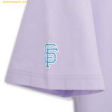  Áo Phông MLB Pop Art Graphic Mega Overfit Short Sleeve T-Shirt SF (L.Lavender) 3ATSL0433-14LDL 