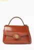  Túi Đeo Chéo Tory Burch Robinson Spazzolato Convertible Shoulder Bag Dark Sienna 