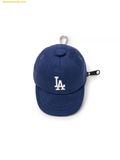  Charm Móc Khoá MLB Basic baseball cap pouch keyring LA Dodgers Indigo 3APOB015N-07INS 