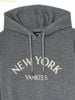  Áo Hoodie MLB Women's Basic Varsity Hoodie Sweater Pullover NY (D.Melange Grey) 3FKPV0144-50MGD 