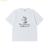  Áo Phông ADLV Metal Belly Short Sleeve T-Shirt Trắng Kem 