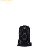  Túi Đeo Chéo MLB Diamond Monogram Phone Pouch New York Yankees Black 7ACRMD94N-50BKS 