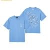  Áo Phông MLB Basic Mega Logo Short Sleeve T-Shirt LA (Mg.Blue) 3ATSB0343-07BLM 