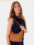  Túi Đeo Vai Guess Adelasia Top Zip Shoulder Bag Brown 