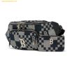 Túi Đeo Hông MLB Checkerboard Jacquard Hip Sack B (Black) 3AHSM082N-43BKS