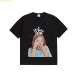  Áo Phông ADLV Baby Face Short Sleeve T-Shirt Tiara Đen 