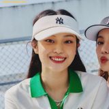  Mũ MLB Basic Sun Cap New York Yankees Ivory 3ASC00133-50IVS 