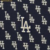  Áo Sweat MLB Classic Monogram Front Pattern Jacquard Overfit Man-to-Man LA (D.Navy) 3AMTM0334-07NYD 