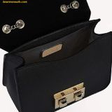  Túi Xách Furla Bella Mini Crossbody Nero New Màu Đen 