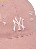  Mũ Lưỡi Trai MLB New York Yankees Damaged Washed Unstructured Ball Cap Mg.Pink 3ACPVV34N-50PKM 
