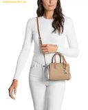  Túi Xách Michael Kors Laila Extra Small Leather Crossbody Bag Peanut Multi 