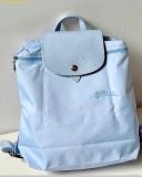  Balo Longchamp Le Pliage Original Backpack Sky Blue / Ciel Màu Xanh nhạt 