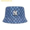 Mũ Bucket MLB Reversible Bucket Hat New York Yankees Màu Xanh 3AHTM022N-50NYL