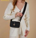  Túi Tote Michael Kors Greenwich Extra-Small Saffiano Leather Sling Crossbody Bag Đen 