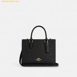  Túi Tote Vuông Coach Maggie Small Tote Bag CY668 Đen 