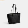  Túi Tote Coach Taxi Tote Bag In Signature Canvas Black CCC40 