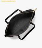  Túi Tote Michael Kors Charlotte Large Saffiano Leather Top-Zip Tote Bag Đen 35T0GCFT7L 