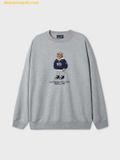  Áo Sweat WHOAU Steve Patch Sweatshirt WHMWF3922U Xám 