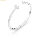  Vòng Tay Swarovski Mesmera cuff Mixed cuts, White, Rhodium plated 5572667 