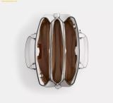  Túi Xách Coach Savannah Small Carryall Bag In Signature Canvas CAL53 White 