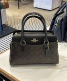  Túi Xách Coach Mini Darcie Carryall Bag In Signature Canvas Brown Black CH174 