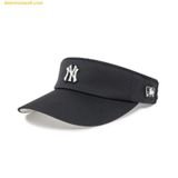  Mũ Nữa Đầu MLB Athleisure Sun Cap New York Yankees Black 3ASC00333-50BKS 