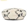  Mũ Nồi MLB Dia Monogram Fur Beret New Yankees 3ACBMF126-50CRS - Màu Trắng 