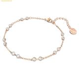  Lắc Tay Swarovski Remix Collection strand Round cut, White, 18K rose gold finish 5664055 