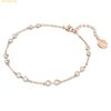  Lắc Tay Swarovski Remix Collection strand Round cut, White, 18K rose gold finish 5664055 